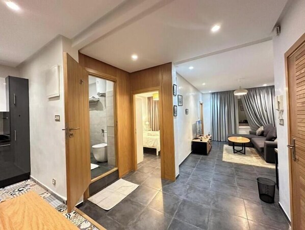 1 chambre, fer et planche à repasser, Wi-Fi, draps fournis