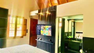 Nhà gỗ Premium | Minibar, trang bị nội thất với thiết kế riêng biệt