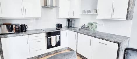 Microwave, oven, dishwasher