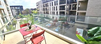 Cozy studio with sunny terrace