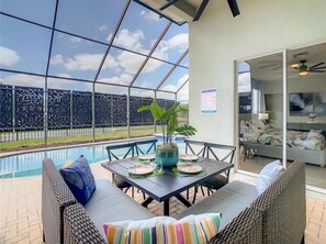 Outdoor dining