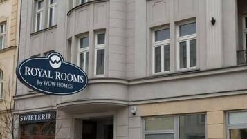 Façade de l’hébergement