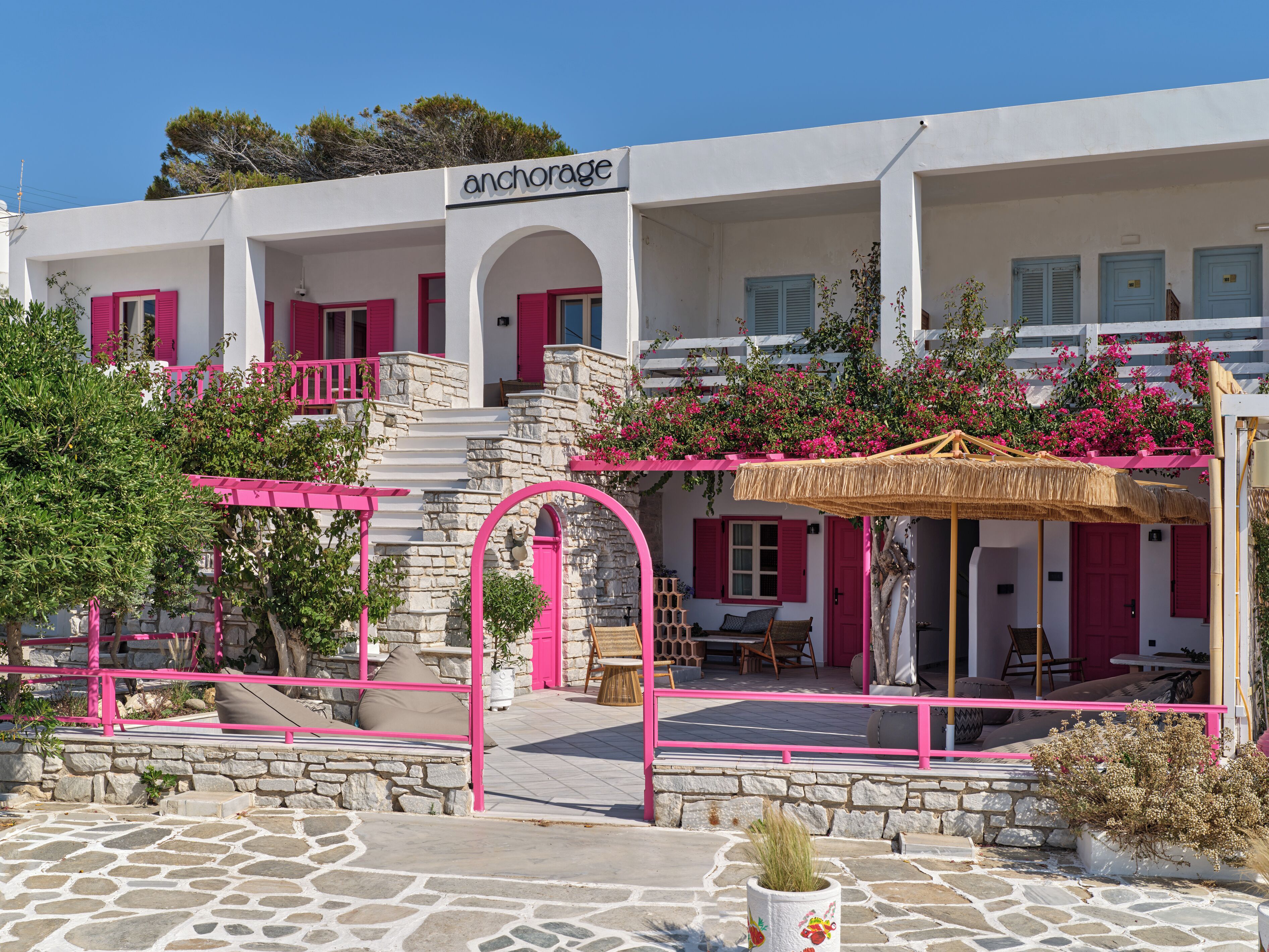 Fachada de la propiedad