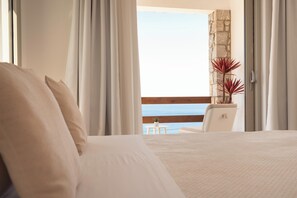 Luna | Mia Anasa - Luxury Suites | Premium bedding, in-room safe, blackout drapes, soundproofing