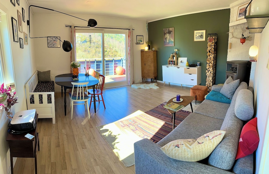 Cosy House With Sunny Balcony, Mountains And Fjord View! - Bergen