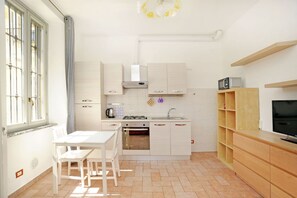 Fridge, oven, stovetop, toaster