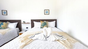 2 habitaciones, wifi gratis y ropa de cama 