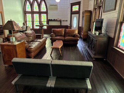 3-bedroom, two bath church-to-house conversion.