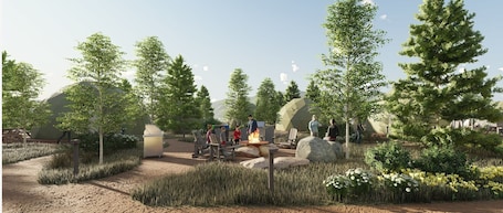 Children's play area - outdoor