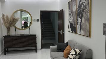 Sala de estar en el lobby