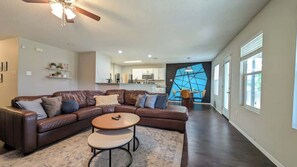 Smart TV, fireplace, offices