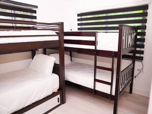 4 chambres, Wi-Fi gratuit, draps fournis
