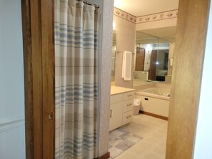 Shower, towels - 1 Bedroom, 1 bath Condo in The Galena Territory (Galena)