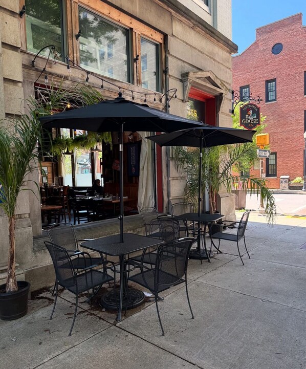 Restauration en plein air