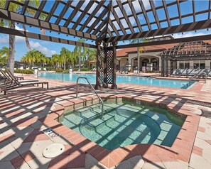 Una piscina climatizada