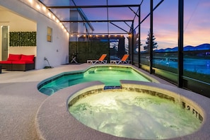 Piscine chauffée
