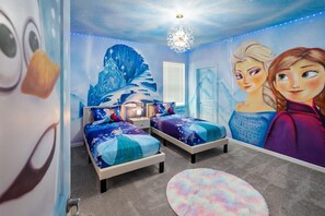 12 bedrooms, iron/ironing board, travel crib, free WiFi