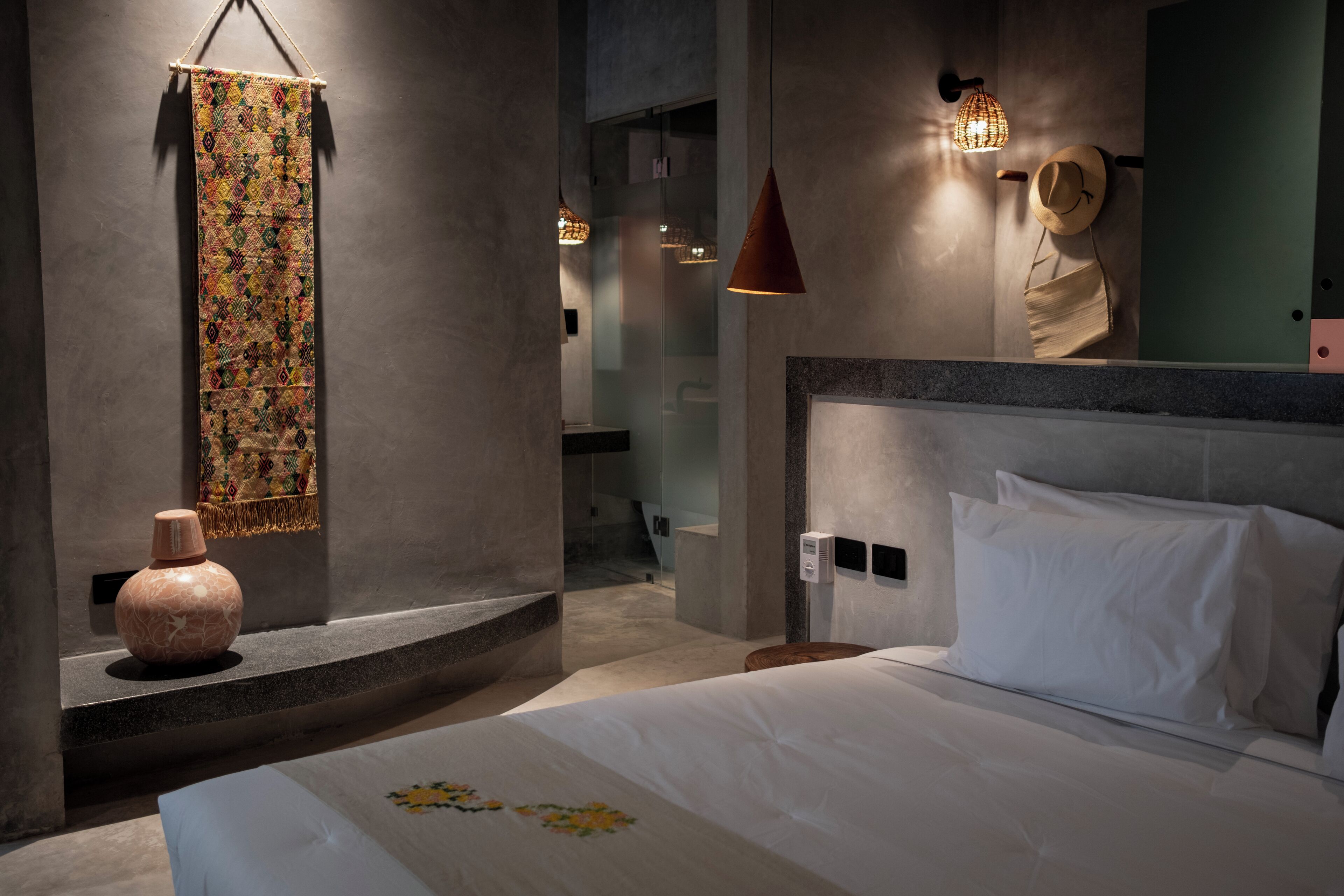 Peralatan tempat tidur premium, gebar bulu kapas, bar mini 