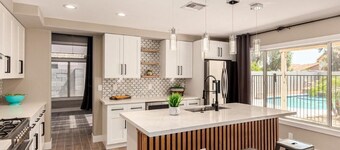 Modern 4BR Escape w Private Pool, 3 mi to state farm stadium, dining & shopping!