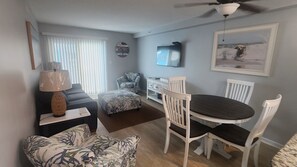 Smart TV, video games - Beach House at Garden City. 2-BR condo with private pool, on the beach. (Murrells Inlet)