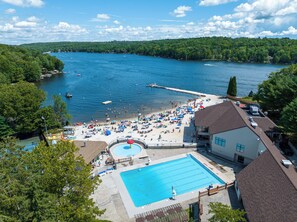 Pool - SKI HILL•TUBING• HIDEOUT• FIREPLACE •SPACIOUS 3BR•2 FIRE PITs•SMART TVs•6 BIKES (Lake Ariel)
