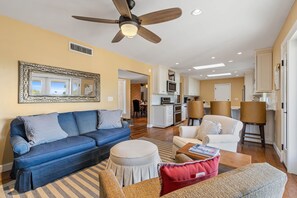 TV connectée, cheminée