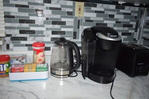 Coffee and/or coffee maker