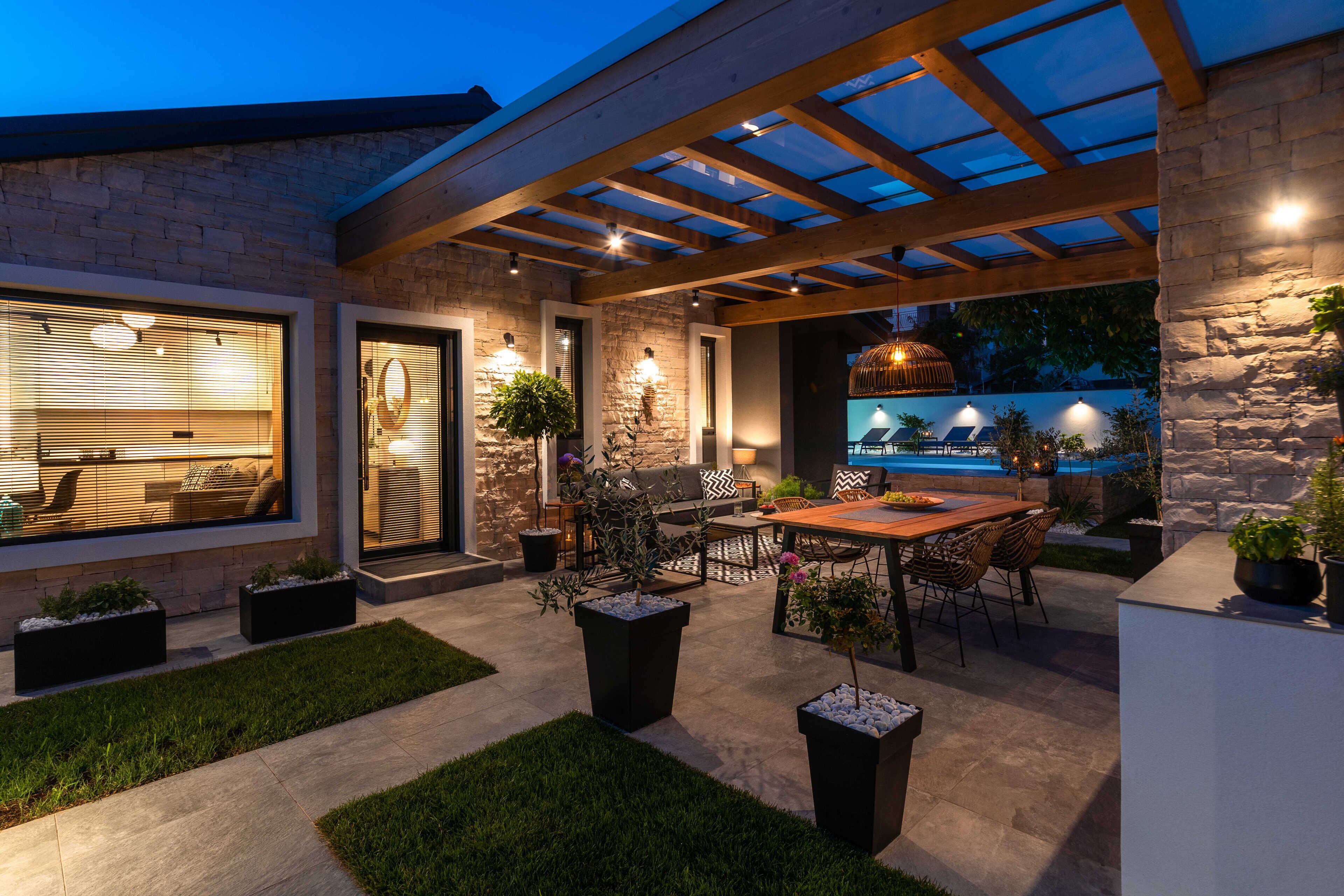 Udendørs spisemuligheder