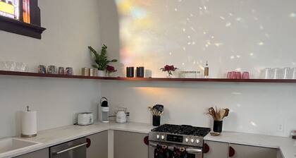 One of a kind stay in a historic church in lovely Savanna.