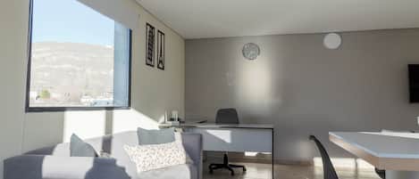 Appartamento Comfort, vista città | Area soggiorno