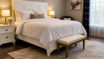 4 bedrooms, in-room safe, desk, iron/ironing board