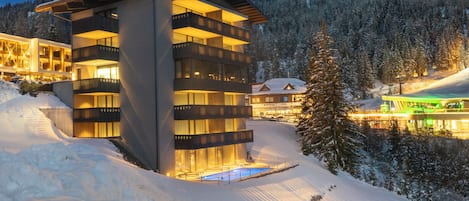 Fassade der Unterkunft