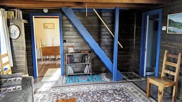 TV connectée, cheminée