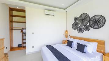 Decoración personalizada, wifi gratis y ropa de cama