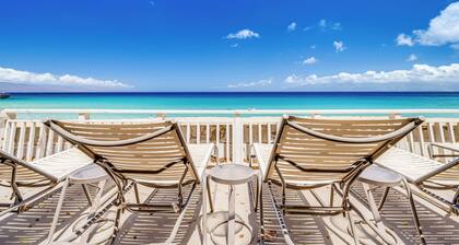 Kāʻanapali Ocean View Condo with Beachfront Cabana for Guests