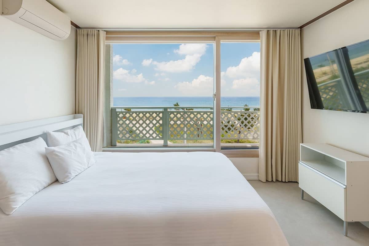 Phòng cơ bản, 2 phòng ngủ (301 (Ocean View / DOGS ONLY)) | 1 phòng ngủ, truy cập Internet không dây miễn phí 