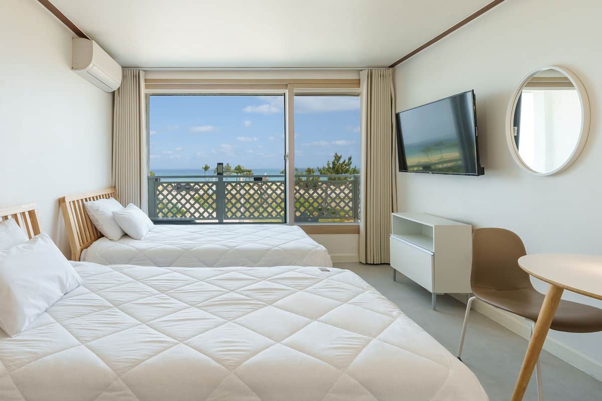 Phòng cơ bản, 1 phòng ngủ (201 (Ocean View / DOGS ONLY)) | 1 phòng ngủ, truy cập Internet không dây miễn phí 