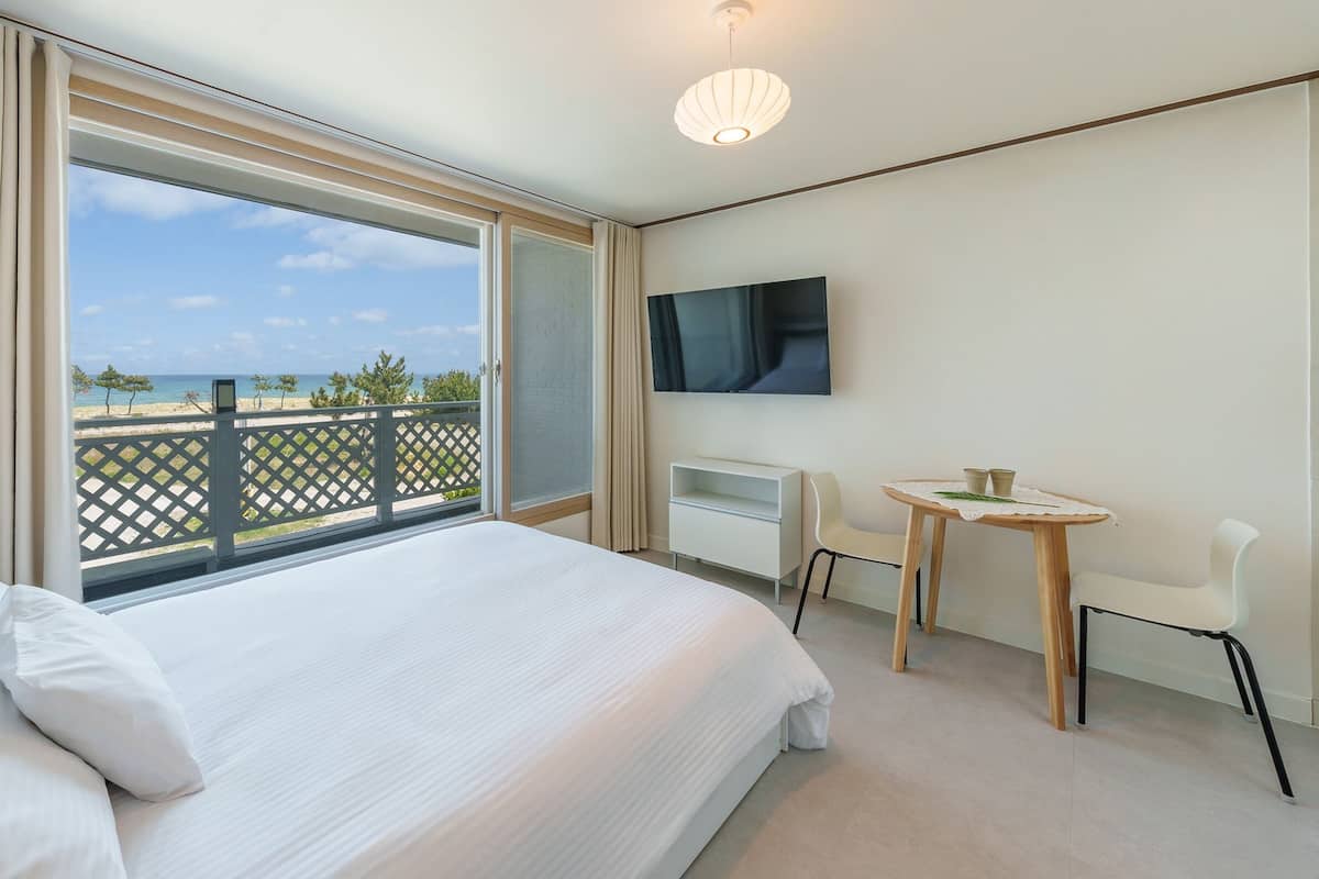 Phòng cơ bản, 1 phòng ngủ (202 (Ocean View / DOGS ONLY)) | 1 phòng ngủ, truy cập Internet không dây miễn phí 