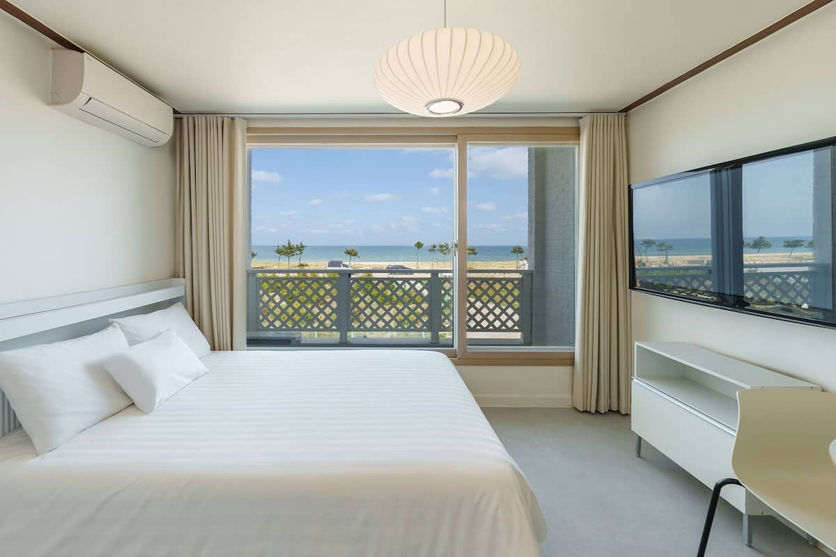 Phòng cơ bản, 1 phòng ngủ (204 (Ocean View / DOGS ONLY)) | 1 phòng ngủ, truy cập Internet không dây miễn phí 