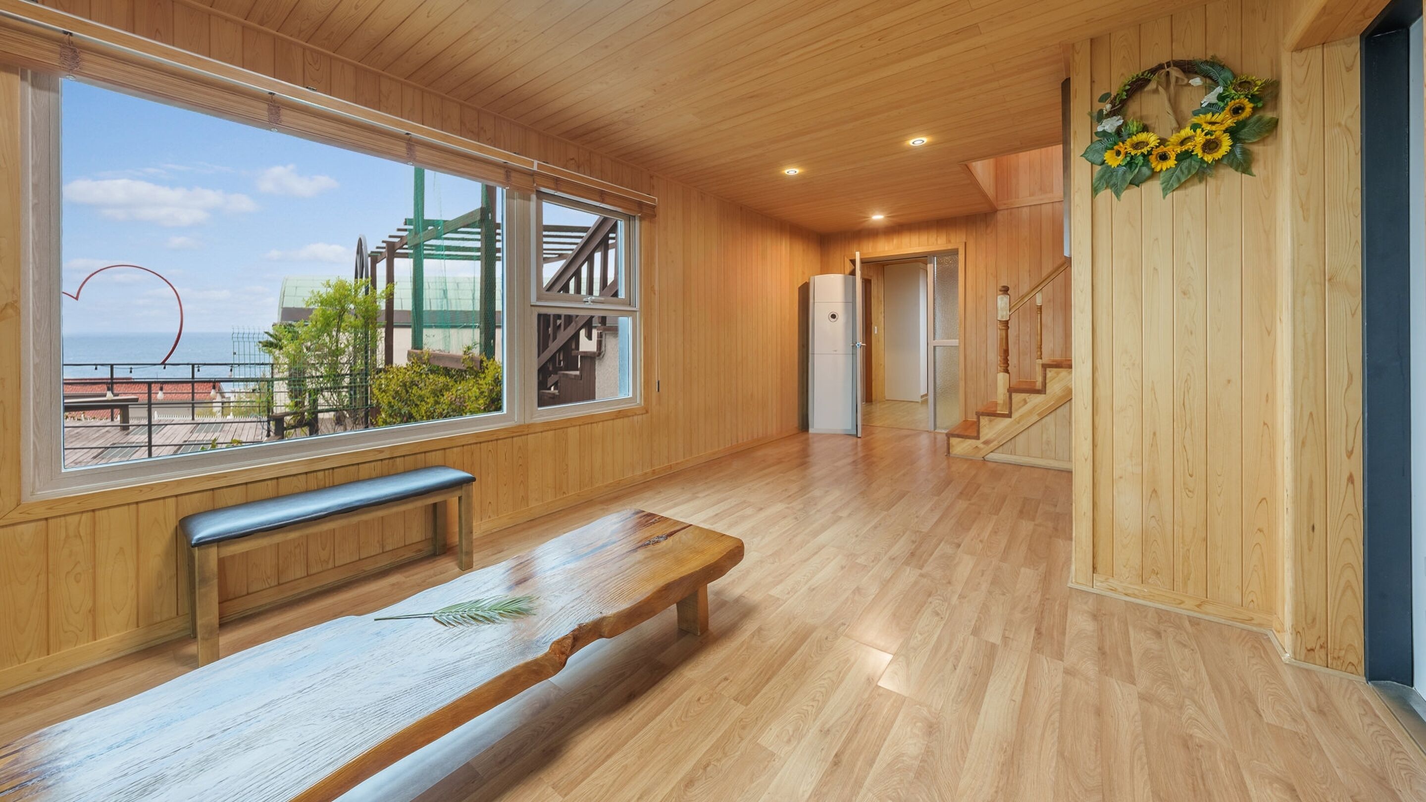 Basic-Zimmer, 2 Schlafzimmer (King Munmu Room(Ocean View/Group/BBQ))