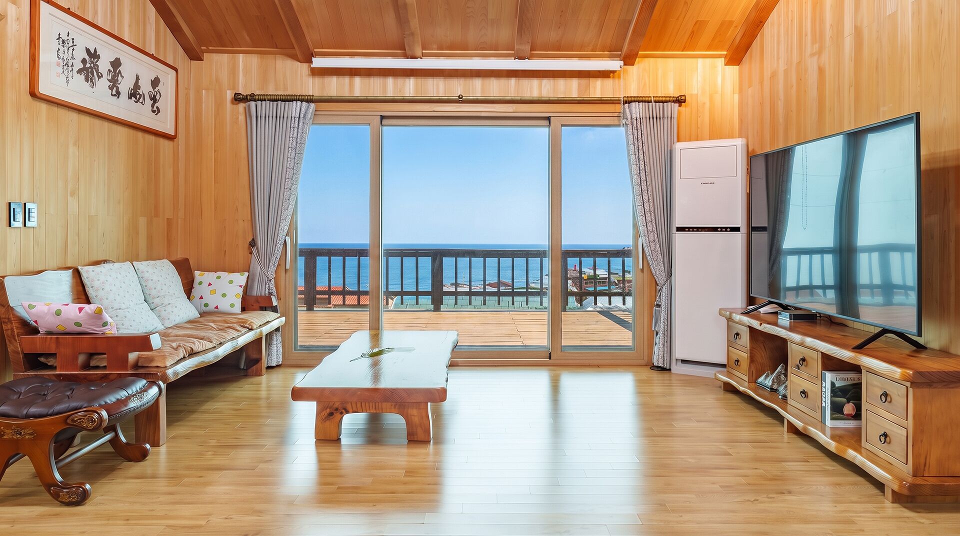 Basic-rum - 2 sovrum (Villa Room (Ocean View/Group/BBQ)) | 1 sovrum och gratis wi-fi