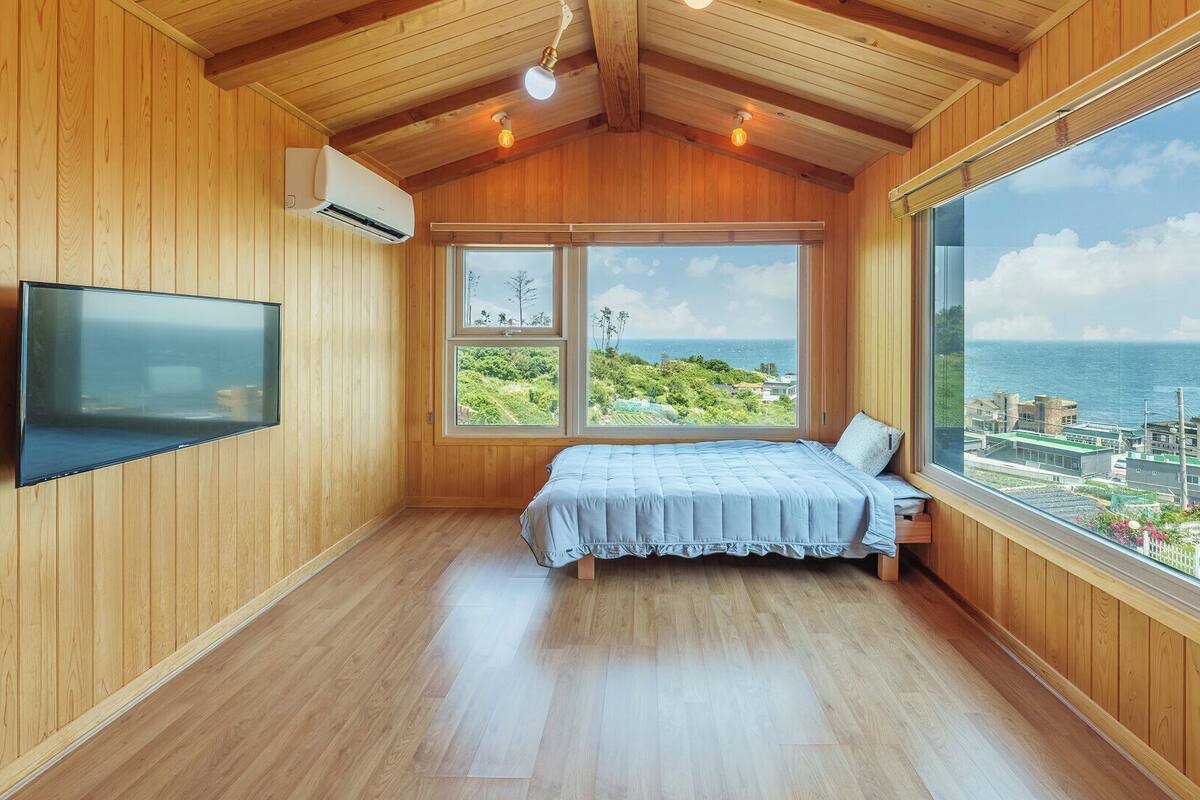 Basic-Zimmer, 2 Schlafzimmer (King Munmu Room(Ocean View/Group/BBQ))