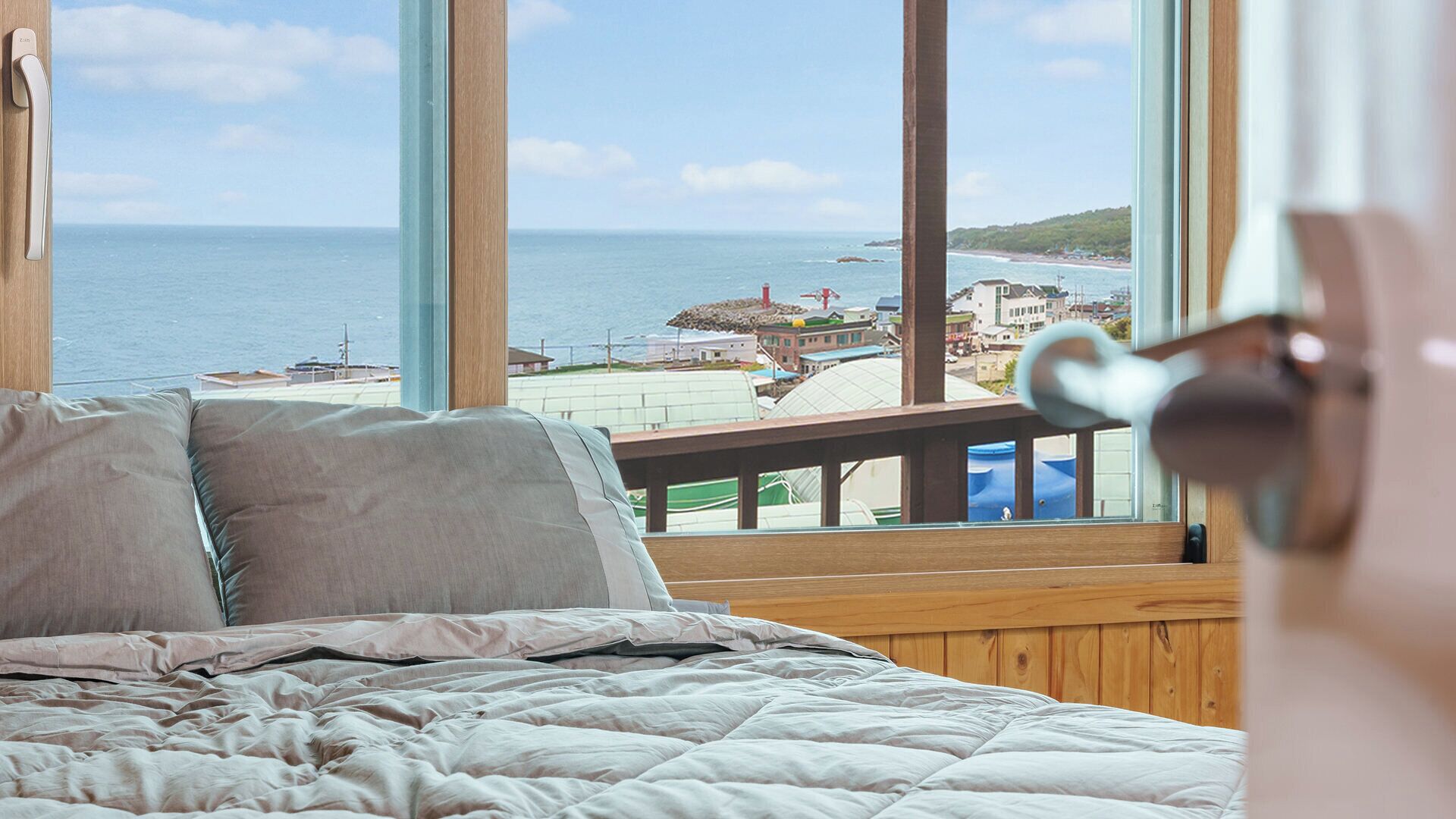 Kamar Basic, 2 kamar tidur (Villa Room (Ocean View/Group/BBQ)) | 1 kamar tidur dan Wi-Fi gratis