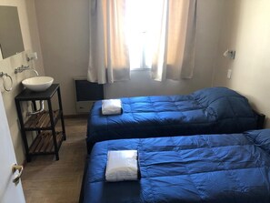 Free WiFi, bed sheets