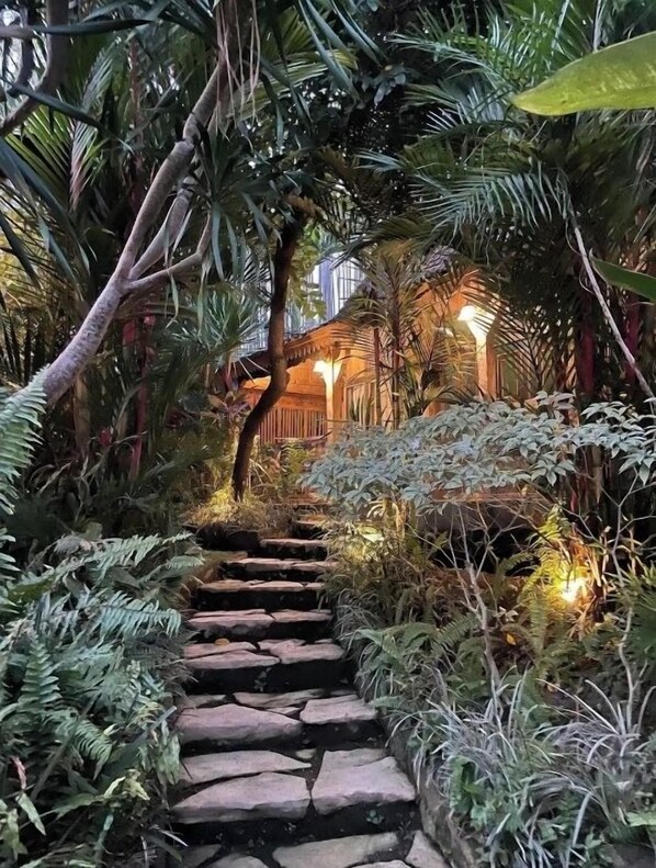 Bungalow Confort, vue jardin | Vue sur le jardin