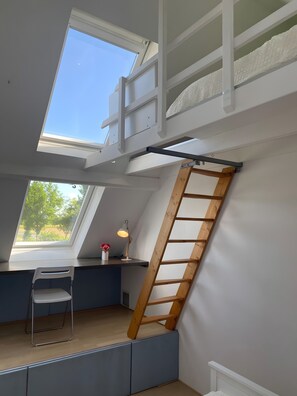 2 chambres, fer et planche à repasser, Wi-Fi gratuit, draps fournis