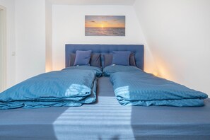 1 soverom, strykejern/-brett, wi-fi (inkludert) og sengetøy