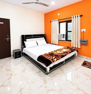 Deluxe Double Room, Air conditioning | View from room - Hotel Rathore Paying Guest House Ayodhya (Faizabad)