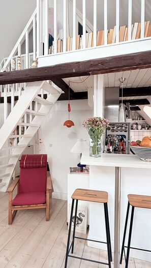 Dining - City Apartment in Copenhagen with 2 bedrooms sleeps 4 (Copenhagen)