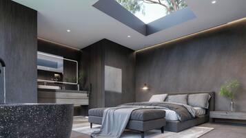 3 bedrooms, in-room safe, iron/ironing board, WiFi